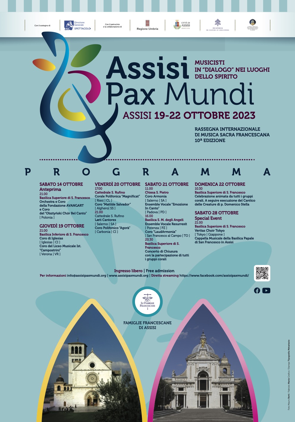 Assisi Pax Mundi, decima edizione