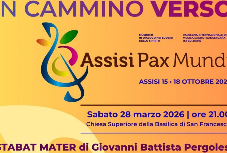 In Cammino verso Assisi Pax Mundi 2026 – 28 marzo 2026