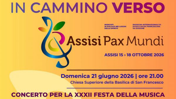 In Cammino verso Assisi Pax Mundi | 21 giugno 2026