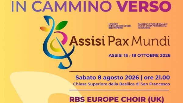 In Cammino verso Assisi Pax Mundi | 8 agosto 2026